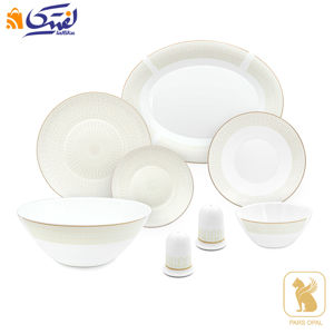 سرویس 28 پارچه ارکوپال 6 نفره پارس اپال کد 507