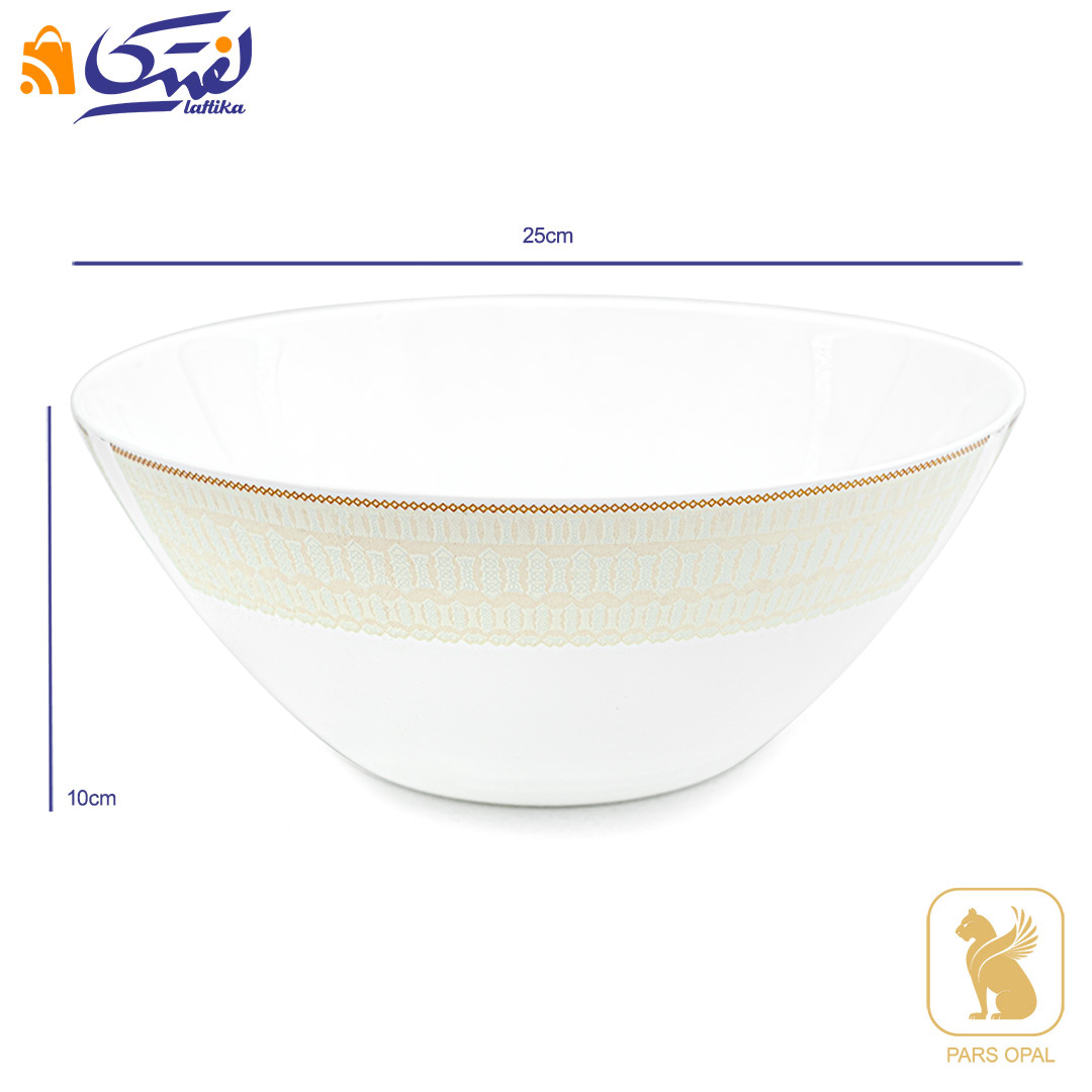 مشخصات سرویس 28 پارچه ارکوپال 6 نفره پارس اپال کد 507