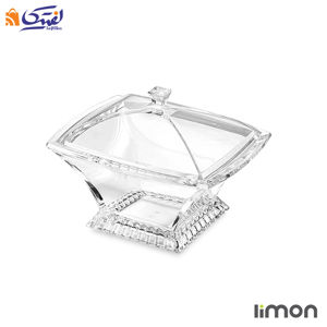 قندان چهار گوش اکرولیک لیمون 2460