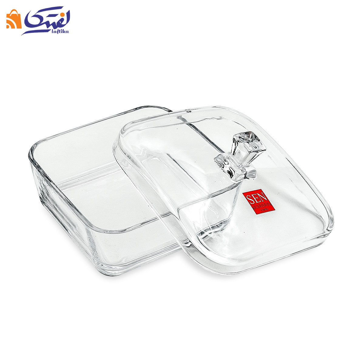 شکلات خوری بلور چهار پایه