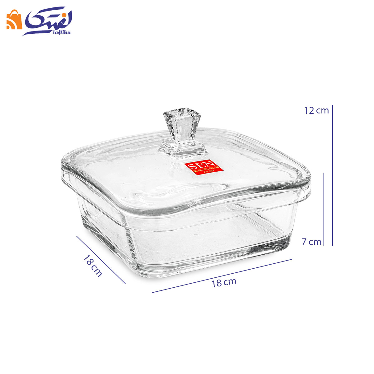 شکلات خوری بلور چهار پایه کالدیر