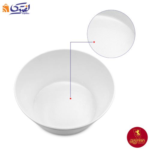 سرویس پیاله سفید چینی زرین