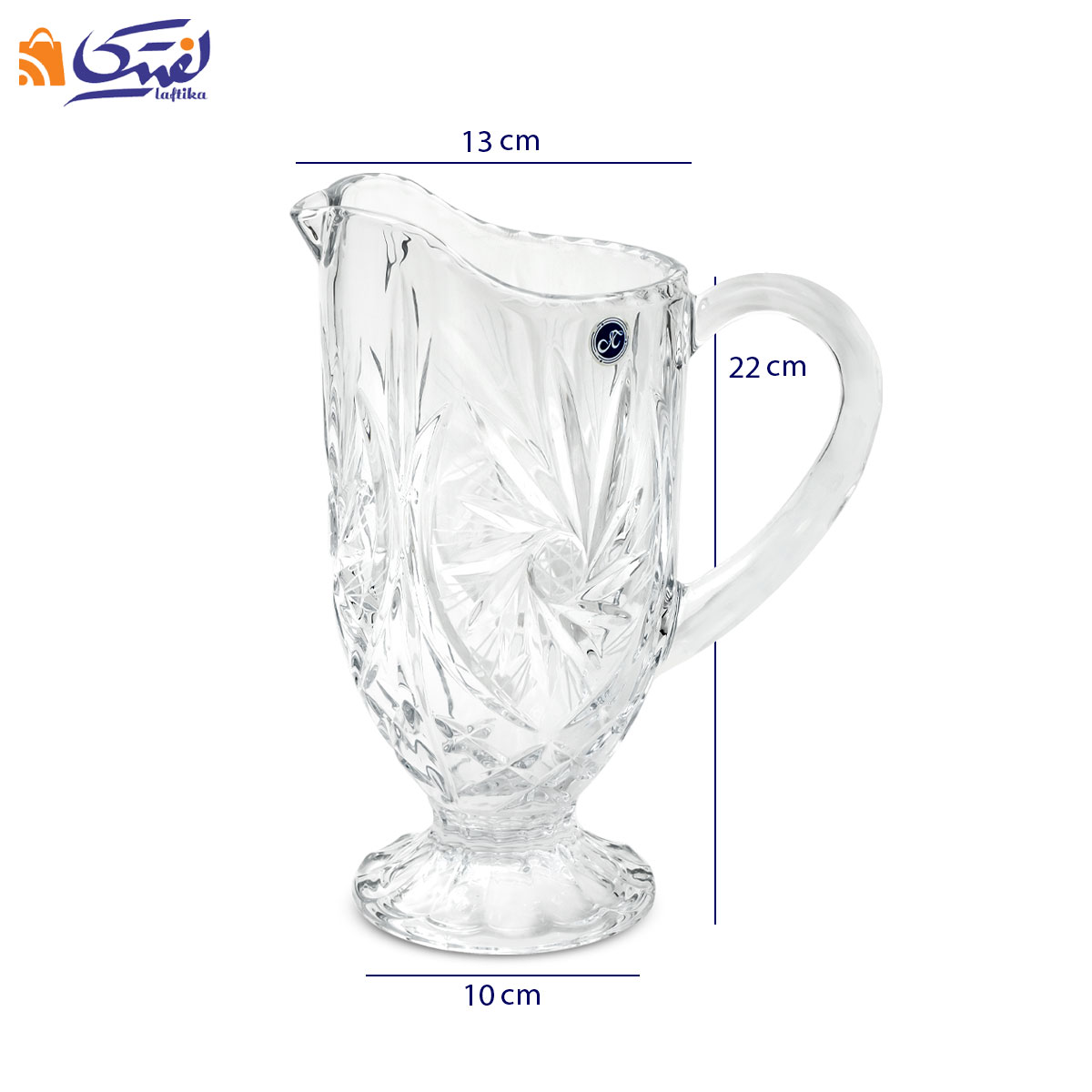 سرویس 7 پارچه پارچ و لیوان