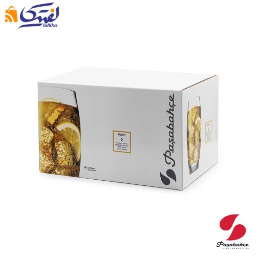 خرید لیوان بلند بارل 6 عددی پاشاباغچه کد 41020