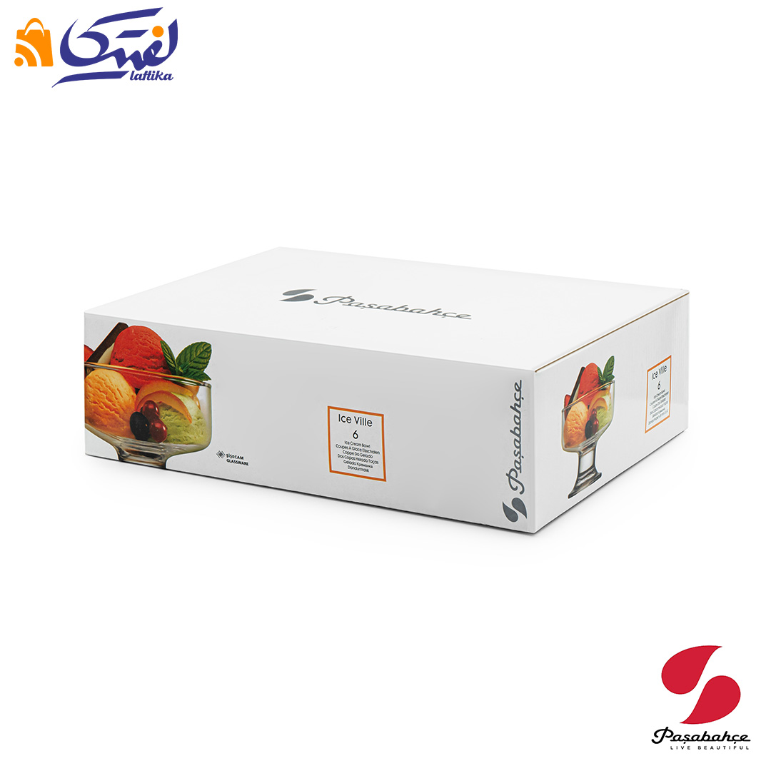 قیمت بستنی خوری آیس ویل پاشاباغچه 6 عددی کد 41016