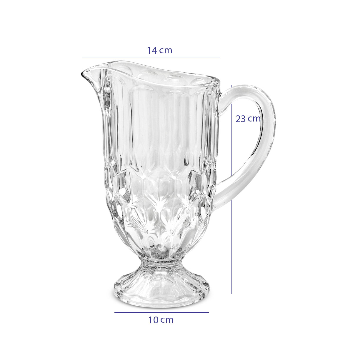 سرویس 7 پارچه پارچ و لیوان بلور