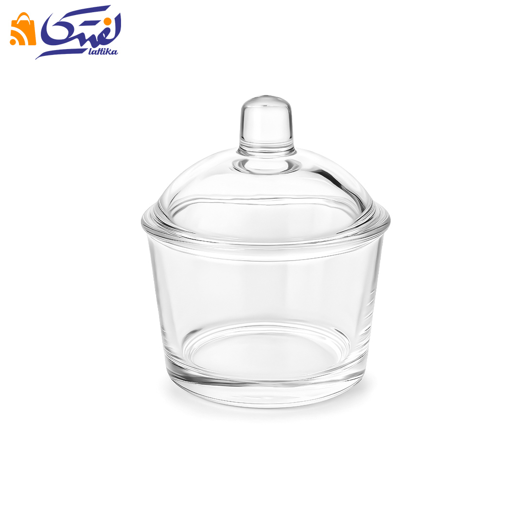 قندان شیشه ای ساده آراد کد 1-1853