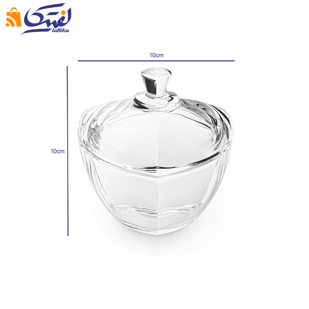 خرید قندان شیشه ای ونا Z-1017