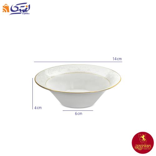سرویس چینی زرین شهرزاد سینره 6 نفره 35 پارچه