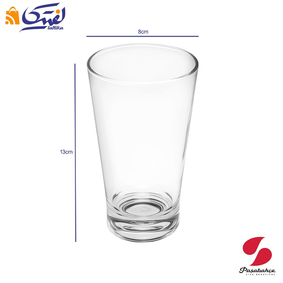 خرید لیوان بلند ازمیر 6 عددی پاشاباغچه کد 42877