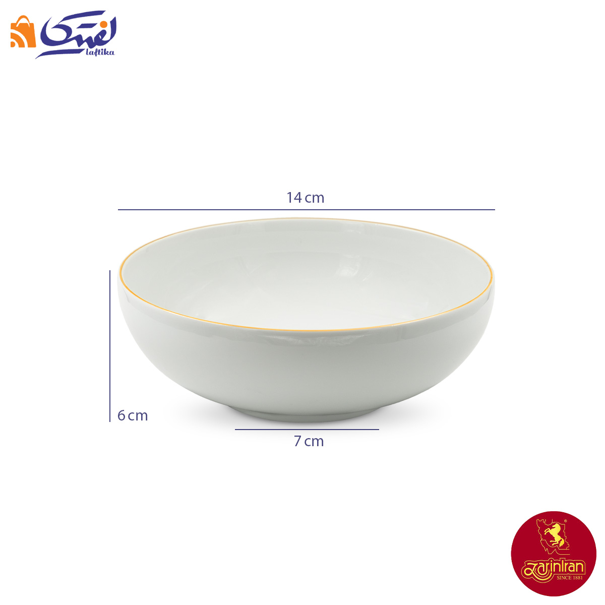 سرویس چینی زرین ایتالیا اف با پیاله