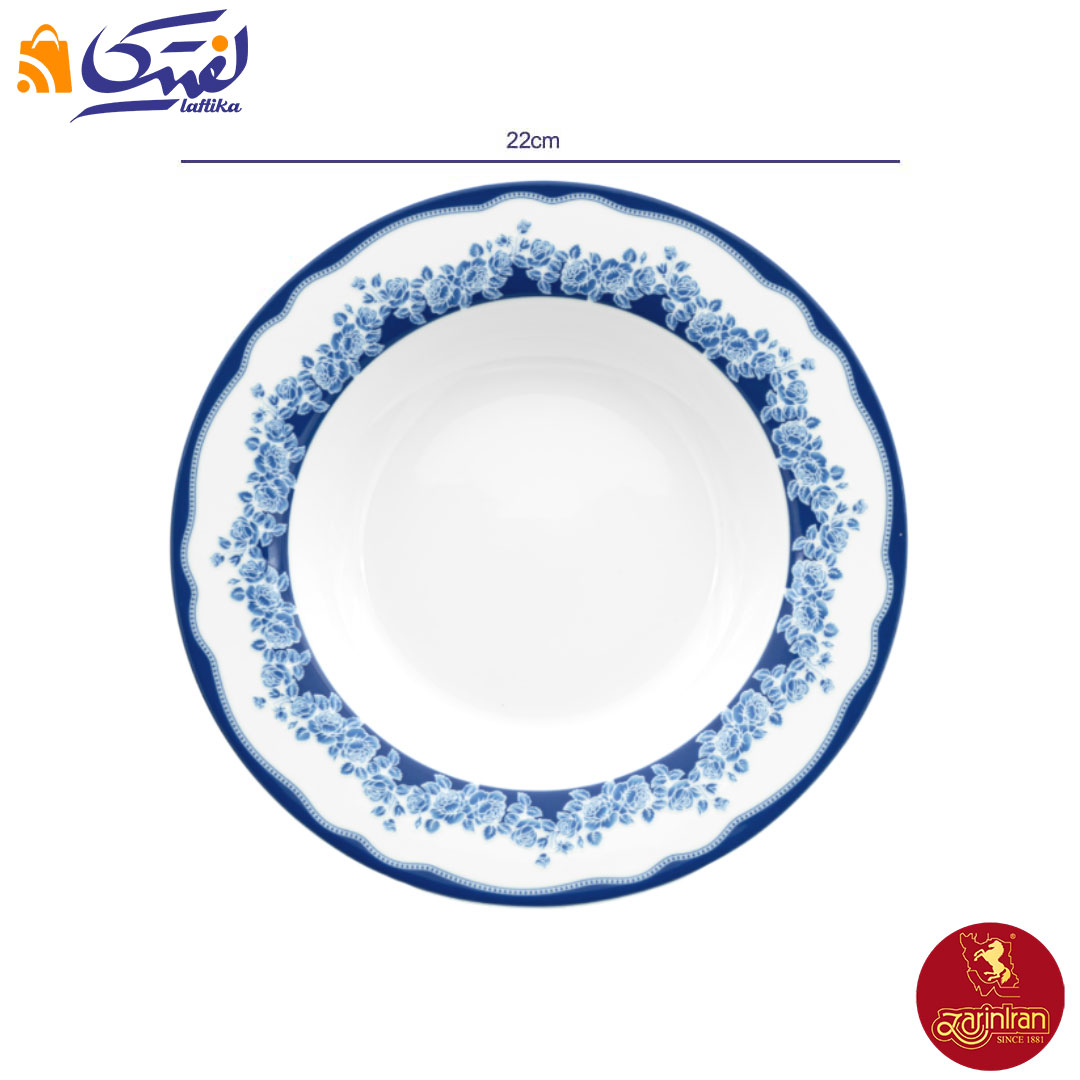 خرید اقساطی سرویس ماهور 12 نفره چینی زرین ایتالیا اف 102 پارچه