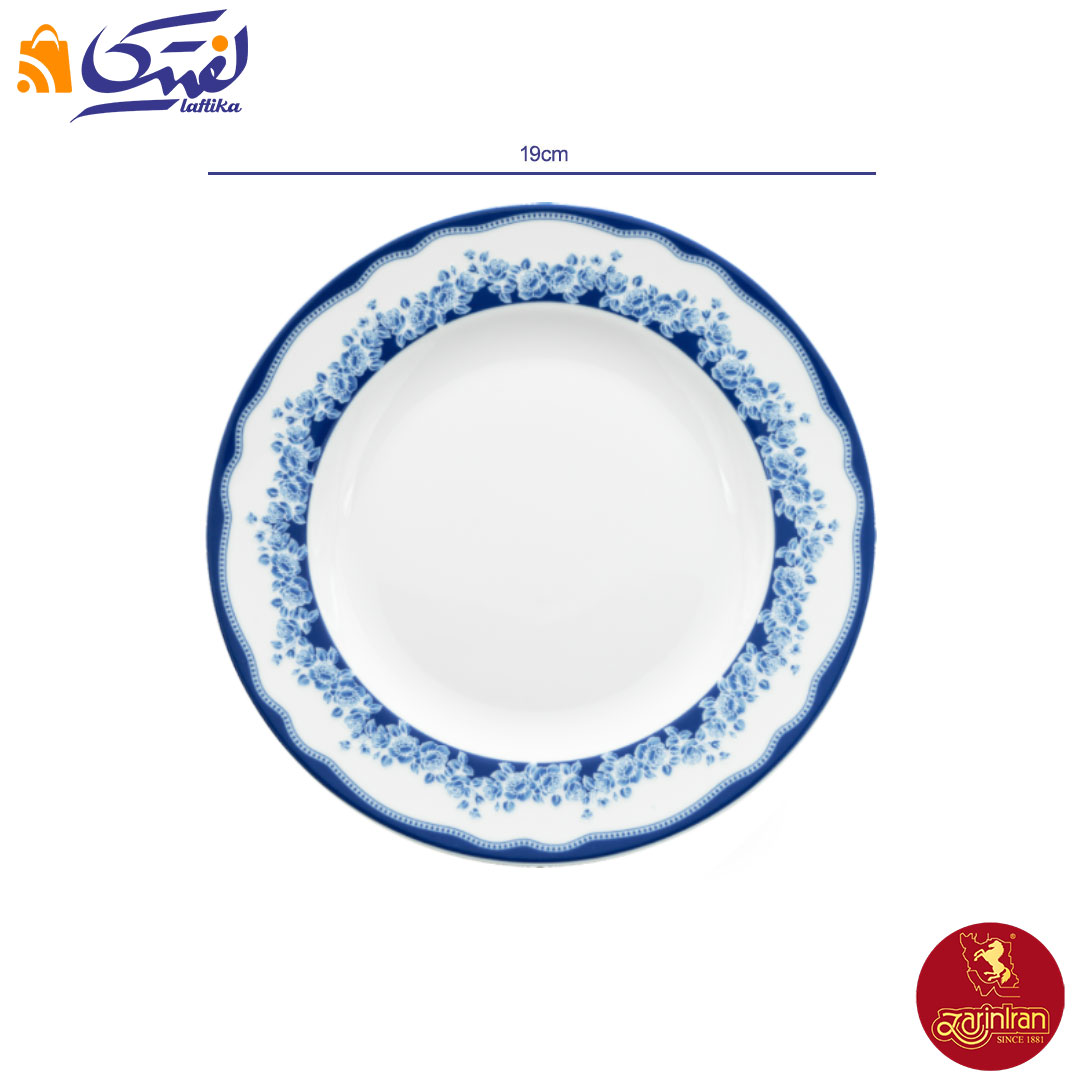 سرویس غذاخوری چینی زرین ایتالیا اف 102 پارچه