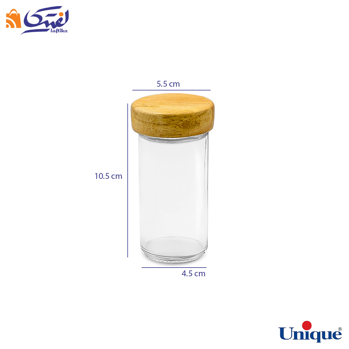 ست جا ادویه فلزی مکعب