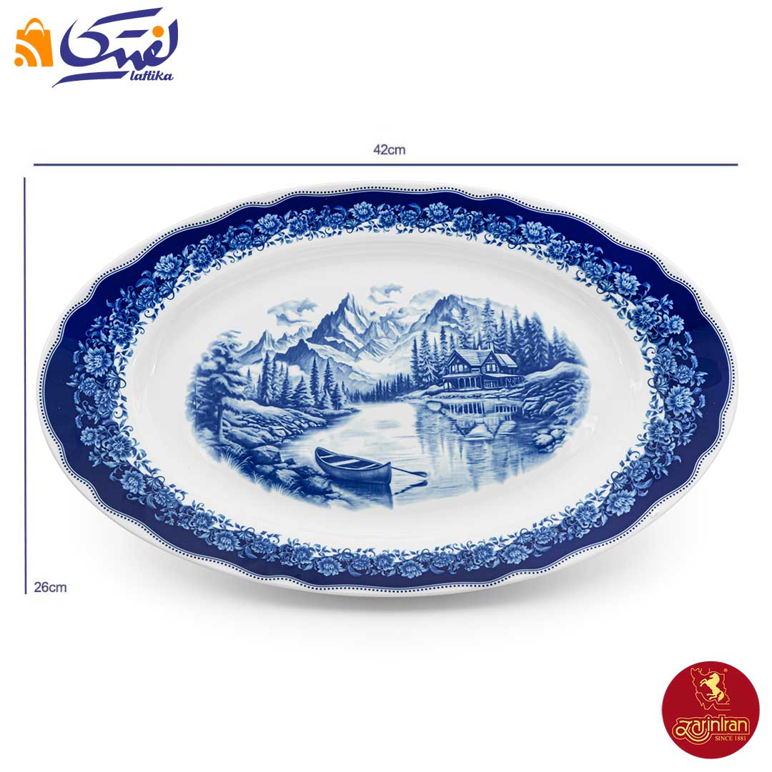 قیمت سرویس غذاخوری سن پترزبورگ چینی زرین ایتالیا اف 6 نفره 28 پارچه