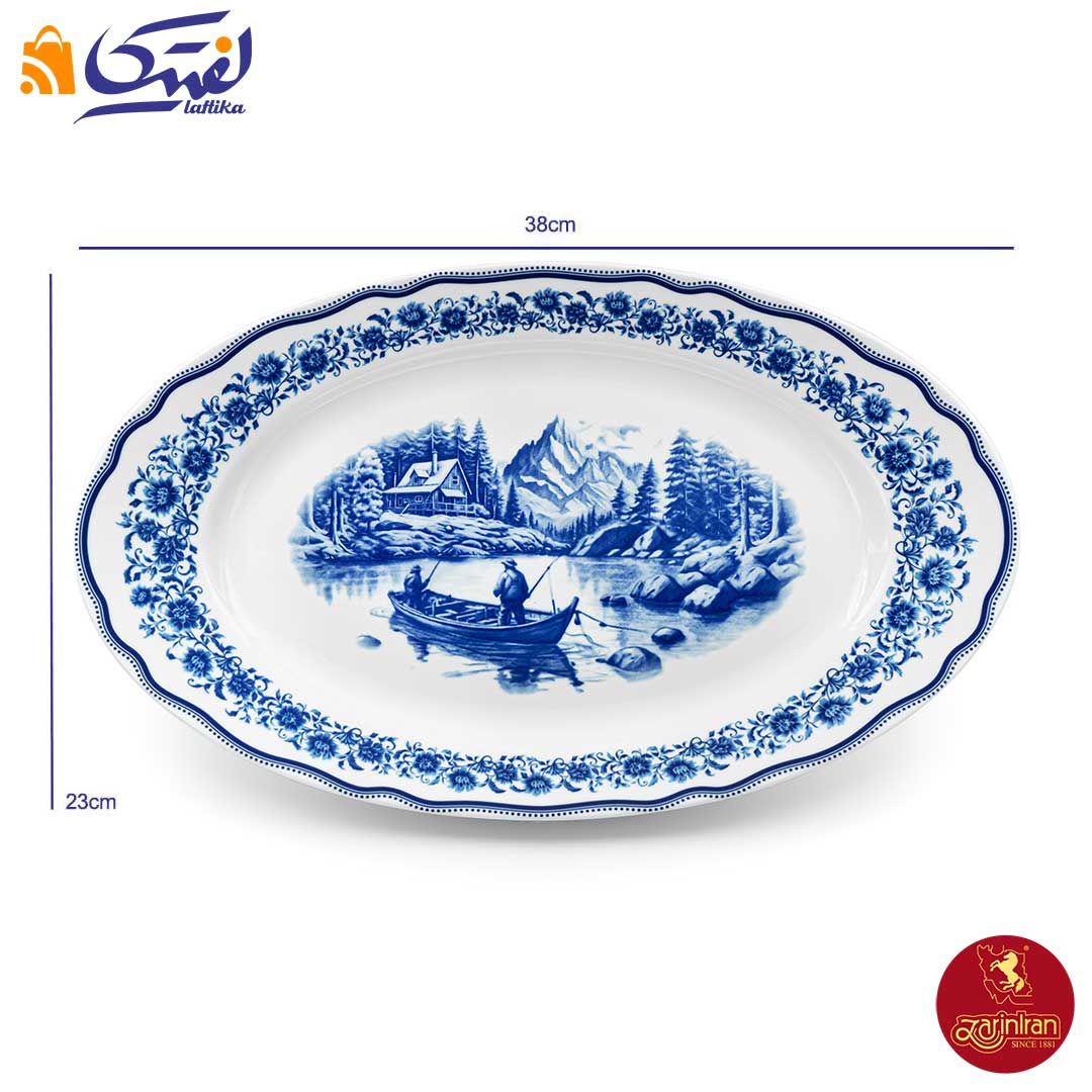 خرید سرویس غذاخوری سن پترزبورگ چینی زرین ایتالیا اف 6 نفره 28 پارچه