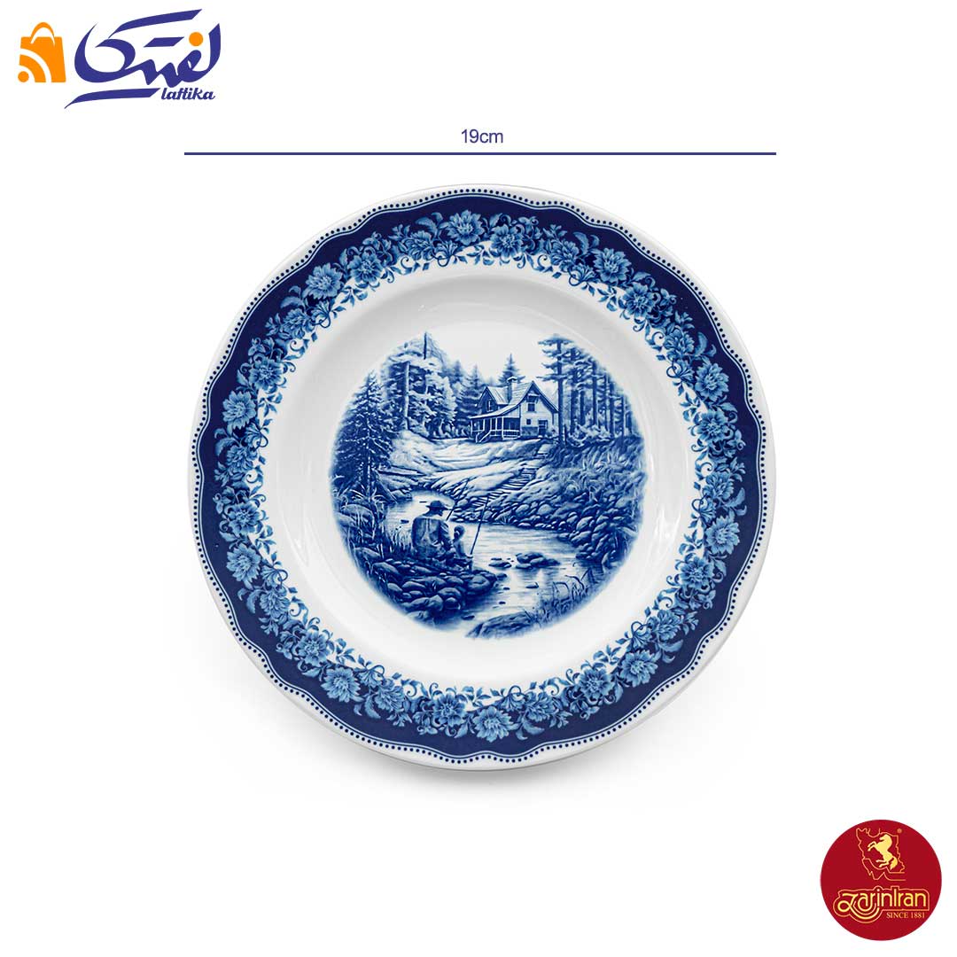 اقلام سرویس غذاخوری سن پترزبورگ چینی زرین ایتالیا اف 6 نفره 28 پارچه