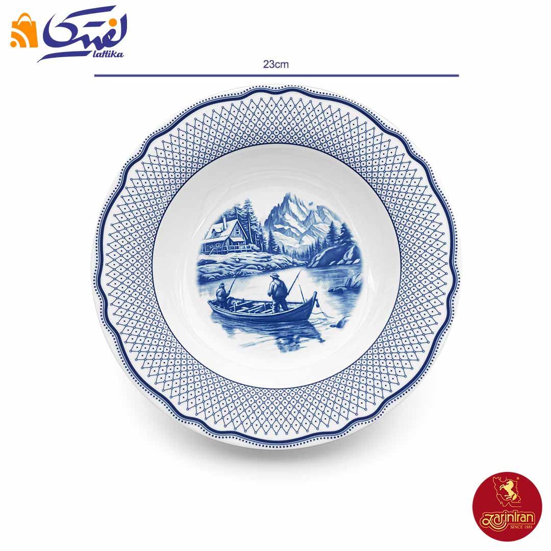 خرید اقساطی سرویس غذاخوری سن پترزبورگ چینی زرین ایتالیا اف 6 نفره 28 پارچه