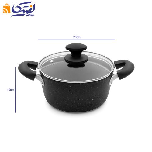 خرید اقساطی قابلمه گرانیتی ساراکوک سایز 20 مدل YWDT-2004 وارداتی