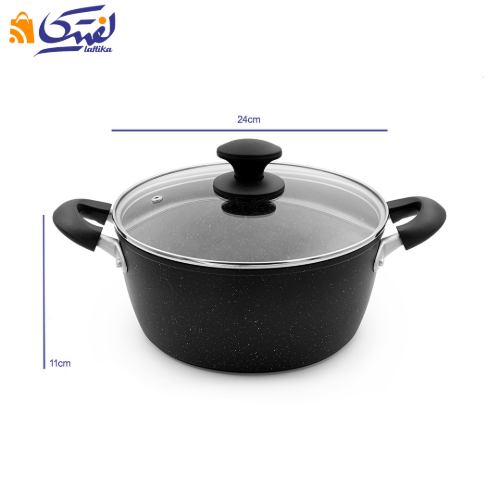 خرید اقساطی قابلمه گرانیتی ساراکوک سایز 24 مدل YWDT-2404 وارداتی
