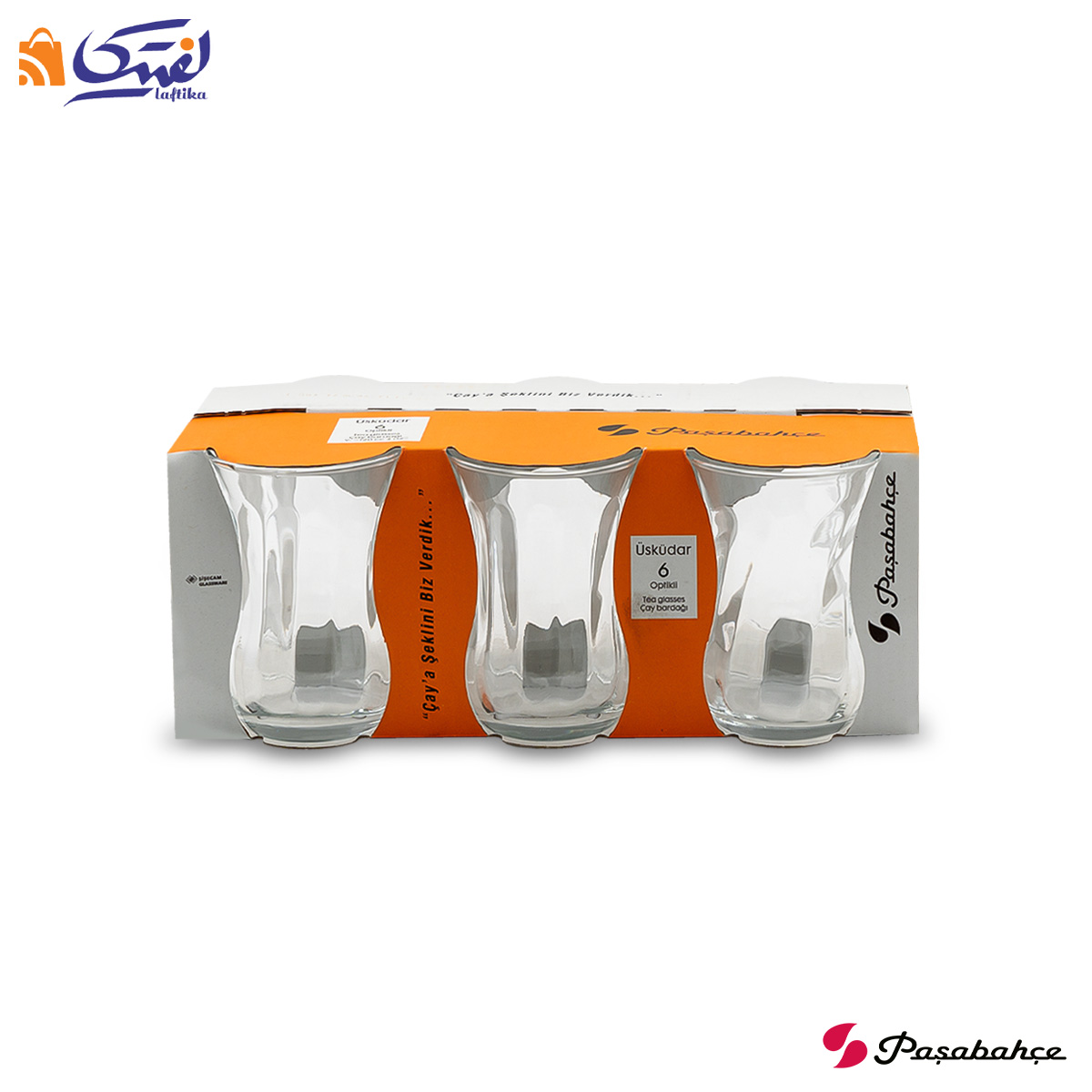 استکان کمر باریک 6 عددی