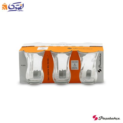 استکان کمر باریک 6 عددی