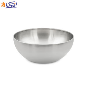 کاسه استیل توپی سایز 25 بدون پایه 25S