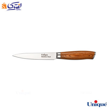 چاقو آشپزخانه یونیک 5 اینچ دسته چوبی UN-5552