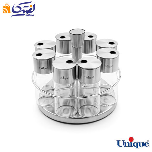 ست جا ادویه گردان 8 عددی یونیک UN-1622