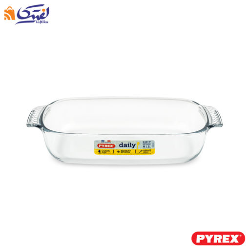 تابه پیرکس فرانسه مستطیل کوچک کد 230