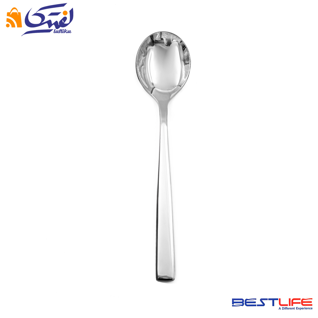 قاشق سوپ خوری 6 عددی بست لایف مدل 187/2M