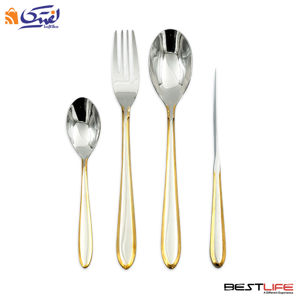 سرویس قاشق و چنگال 143 پارچه بست لایف مدل 202MG