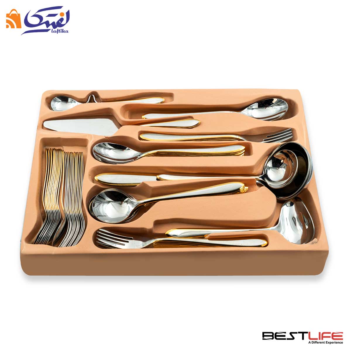 قاشق و چنگال 143 پارچه