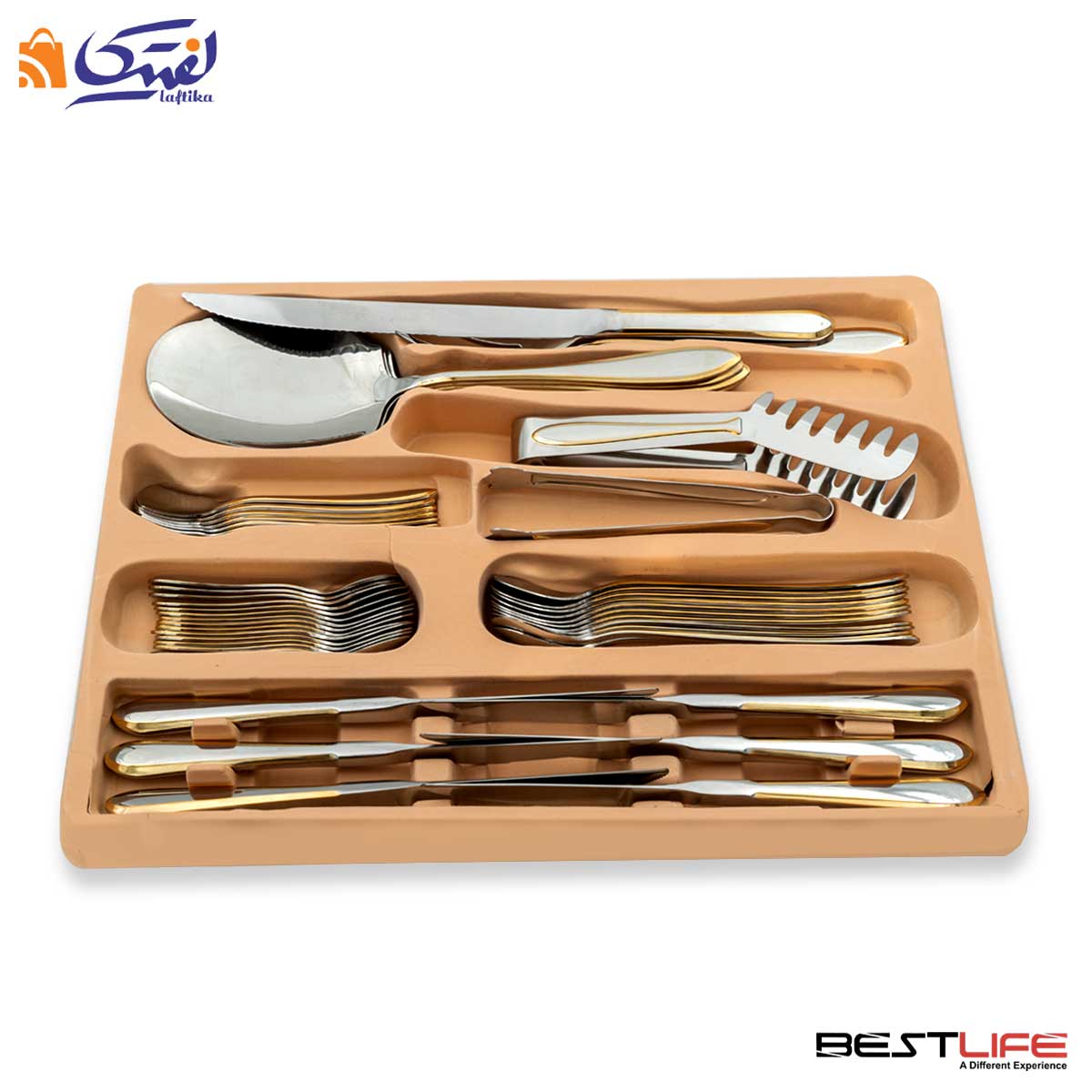 قاشق و چنگال 143 پارچه