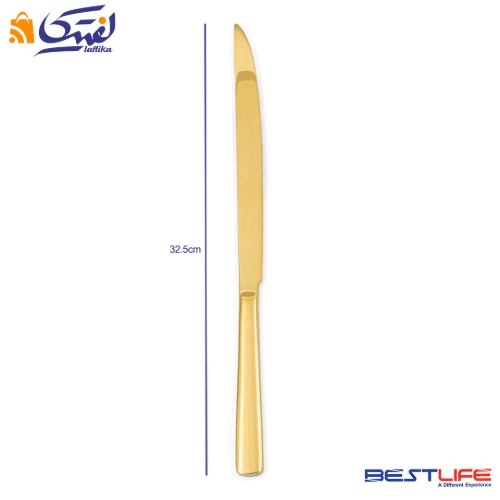 قیمت چاقوی سرو بزرگ بست لایف مدل 2FULL GOLDL-M-187
