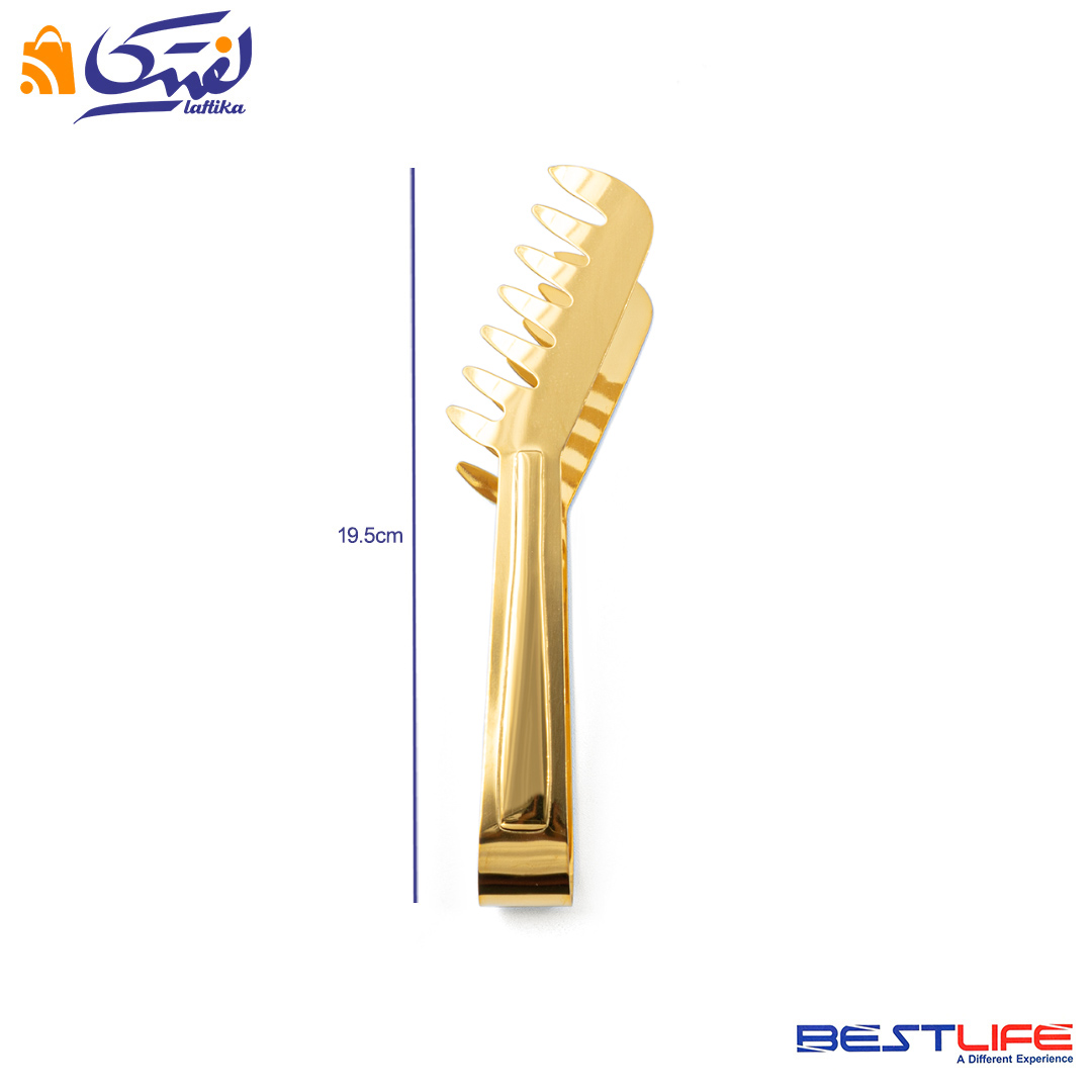 قیمت انبر سالاد بست لایف مدل 2FULL GOLDL-M-187