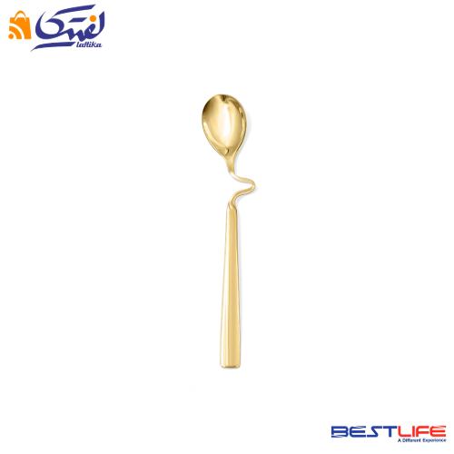 قاشق عسل خوری بست لایف مدل 2FULL GOLDL-M-187
