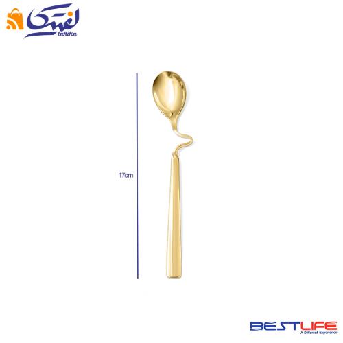 قیمت قاشق عسل خوری بست لایف مدل 2FULL GOLDL-M-187
