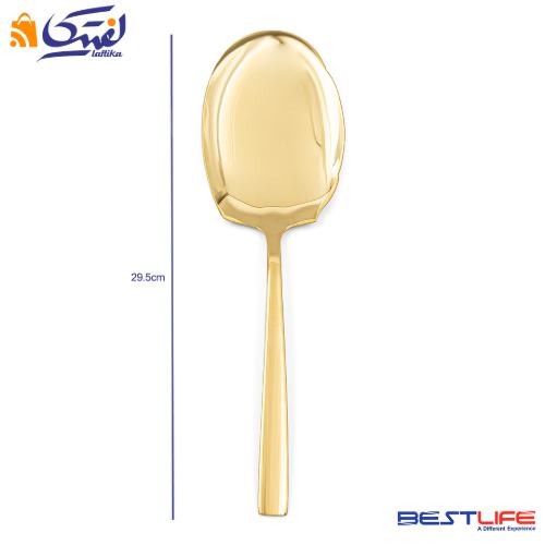 قیمت کفگیر برنج بست لایف مدل 2FULL GOLDL-M-187