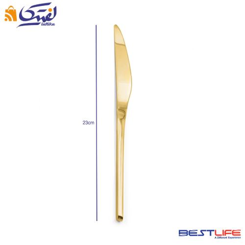 قیمت چاقو غذا خوری 6 عددی بست لایف مدل 2FULL GOLDL-M-187
