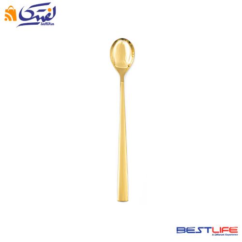 قاشق شربت خوری 6 عددی بست لایف مدل 2FULL GOLDL-M-187