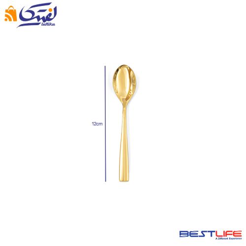 قیمت قاشق مربا خوری 6 عددی بست لایف مدل 2FULL GOLDL-M-187