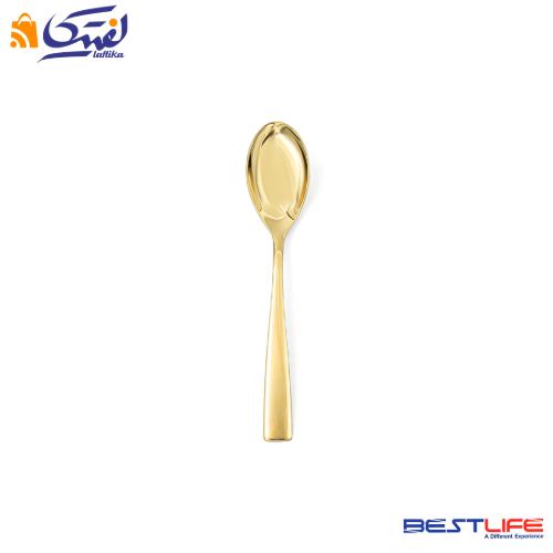 قاشق چایی خوری 6 عددی بست لایف مدل 2FULL GOLDL-M-187