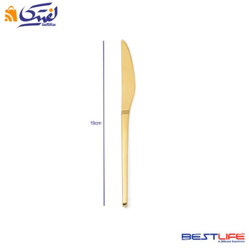 قیمت چاقو میوه خوری 6 عددی بست لایف مدل 2FULL GOLDL-M-187