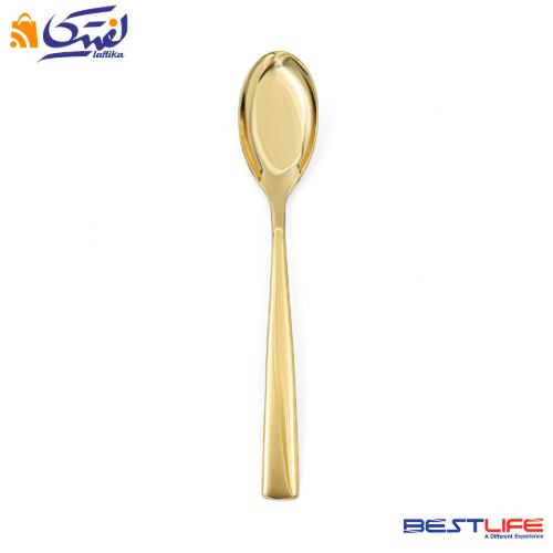 قاشق 6 عددی بست لایف مدل 2FULL GOLDL-M-187