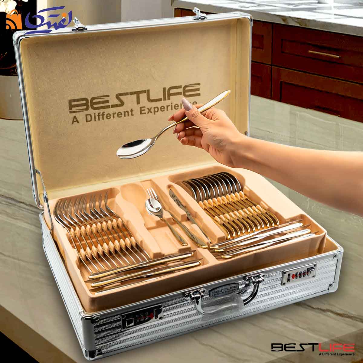 سرویس قاشق و چنگال 143 پارچه