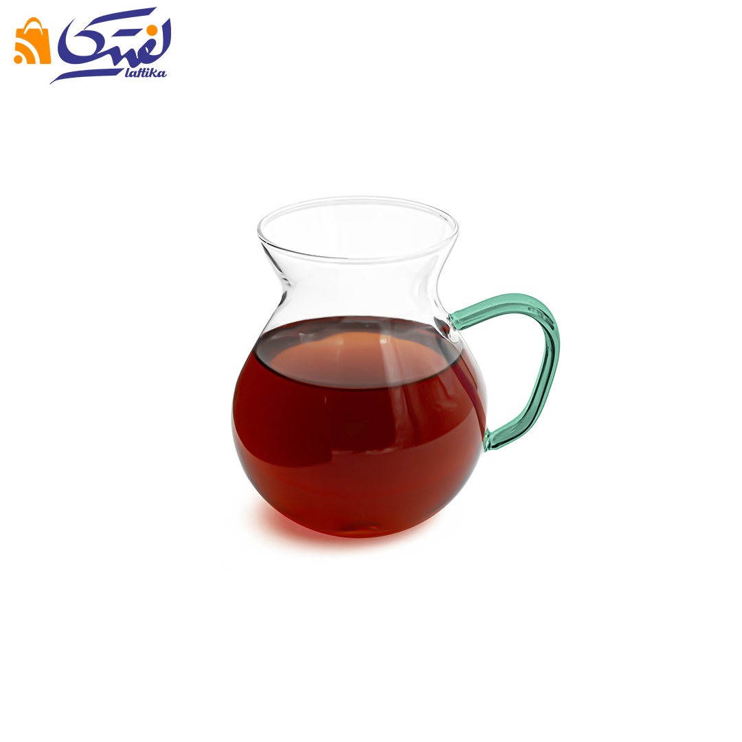 خرید استکان دسته رنگی پیرکس 6 عددی کد 1112