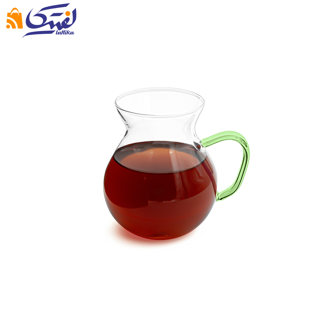 خرید اقساطی استکان دسته رنگی پیرکس 6 عددی کد 1112