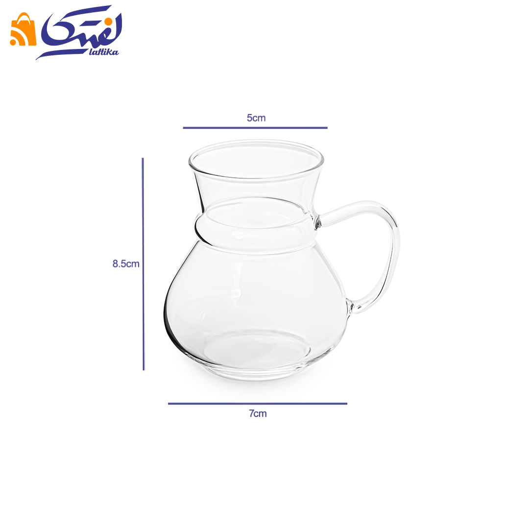 قیمت استکان جدید پیرکس 6 عددی کد 1110