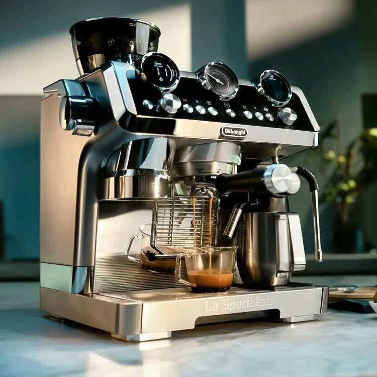 خرید قسطی اسپرسوساز نیمه صنعتی دلونگی  EC9865.M